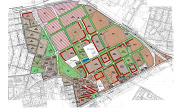 Local land development plan of industrial areas