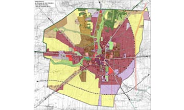 Studies of spatial development and land use